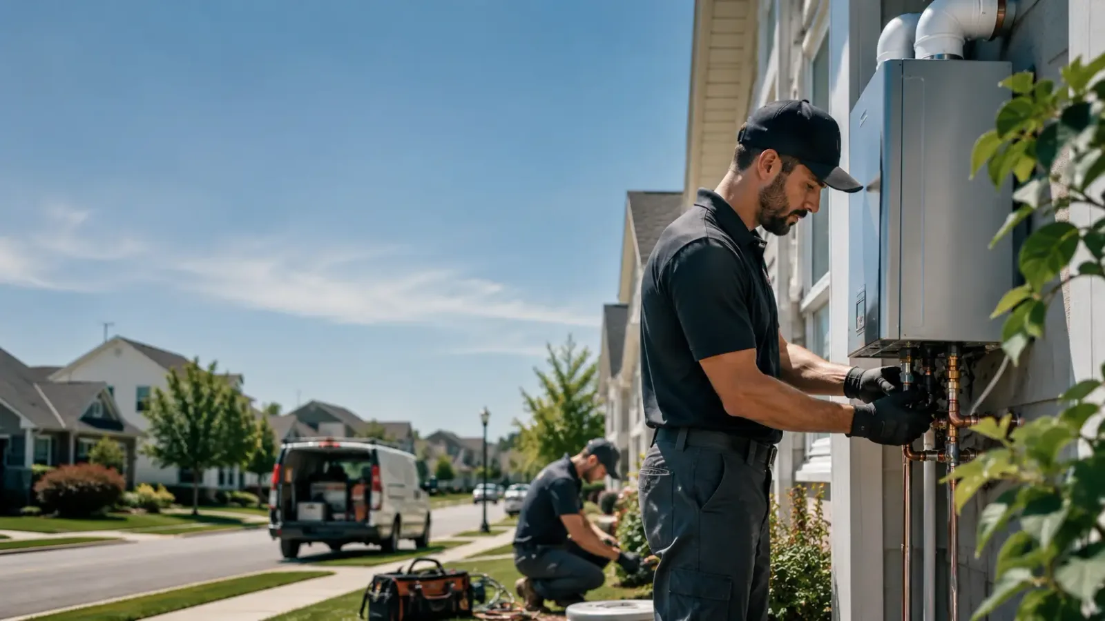 Tankless Water Heater Installation in Campbellton, TX